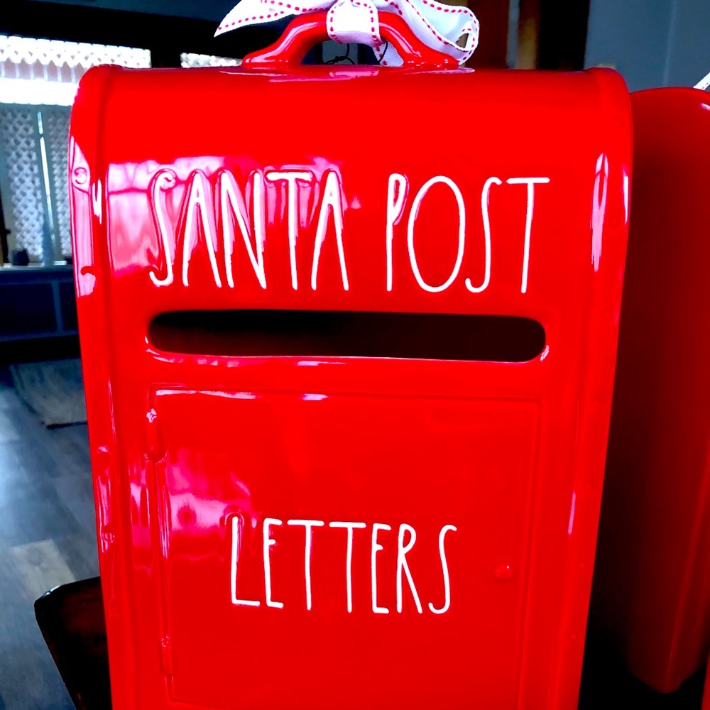 Rae Dunn Santa Post Letters